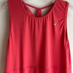 Silver Bait Women’s 2X Coral Performance Tank Top Sleeveless Athletic Fishing Ac